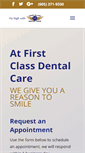 Mobile Screenshot of firstclassdentalcare.com